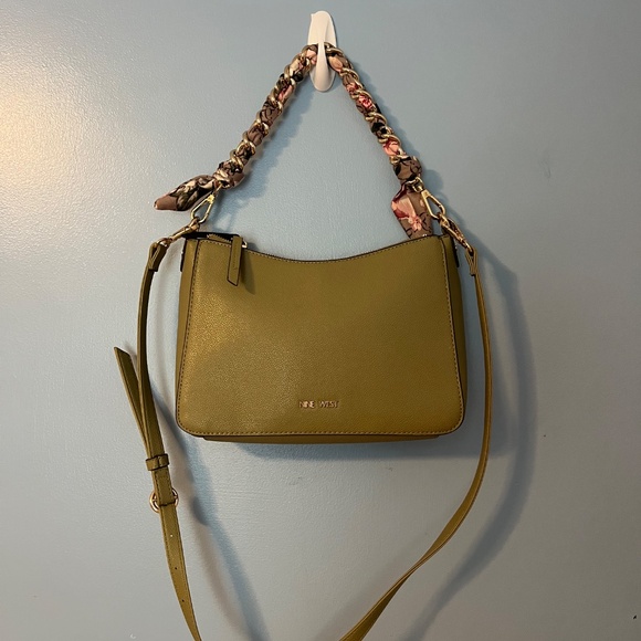 Nine West Daffodil Mini Top-Handle Crossbody – Green – Gently Used - Picture 1 of 3